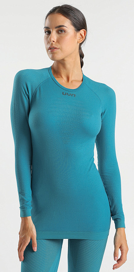 Лонгслив женский UYN Energyon Biotech Uw Thaitian Tide - Фото 4 большая