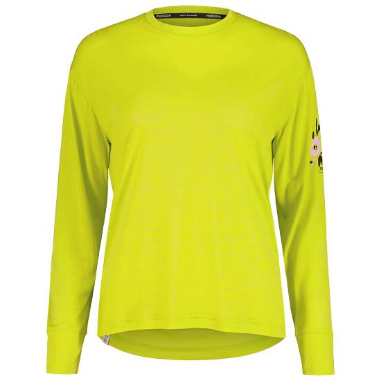 Лонгслив женский Maloja TjeldM Lemongrass - Фото 1 большая