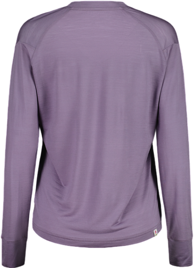 Лонгслив женский Maloja TjeldM Shaded Purple - Фото 2 большая