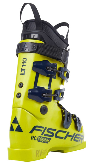 Горнолыжные ботинки Fischer RC4 Podium LT 110 Yellow/Yellow - Фото 2 большая