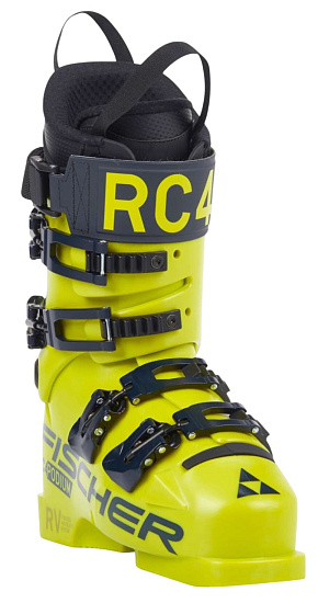 Горнолыжные ботинки Fischer RC4 Podium LT 110 Yellow/Yellow - Фото 4 большая