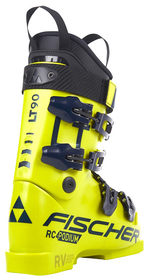 Горнолыжные ботинки Fischer RC4 Podium LT 90 Yellow/Yellow - Фото 3 большая