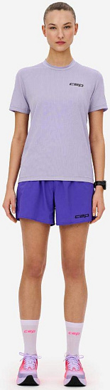 Шорты женские CEP CT45W Фиолетовый - Фото 4 большая