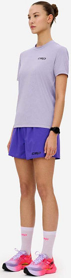 Шорты женские CEP CT45W Фиолетовый - Фото 6 большая