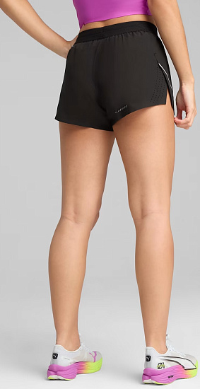 Шорты женские Puma Raceday Ultraweave 3 Black - Фото 5 большая
