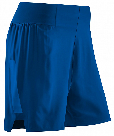 Шорты женские CEP C451W Run Loose Fit 5-in Blue - Фото 1 большая