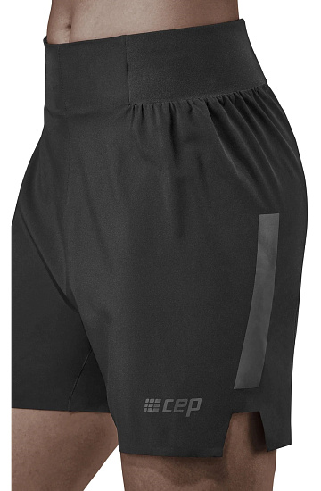 Шорты женские CEP C451W Run Loose Fit 5-in Black - Фото 5 большая