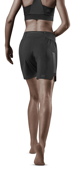 Шорты женские CEP C451W Run Loose Fit 5-in Black - Фото 9 большая