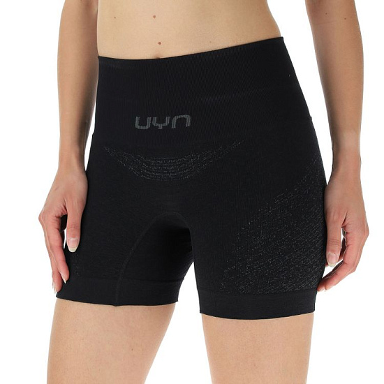 Шорты женские UYN Running Exceleration Ow Black/Black/Iron - Фото 4 большая