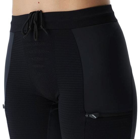 Шорты женские UYN Strides Running Ow Black/Black - Фото 4 большая