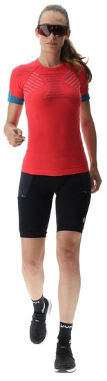 Шорты женские UYN Strides Running Ow Black/Black - Фото 9 большая