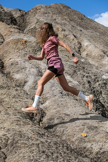 Шорты женские UGLOW Speed Aero 5 Elevate Nostalgia Rose - Фото 4 большая