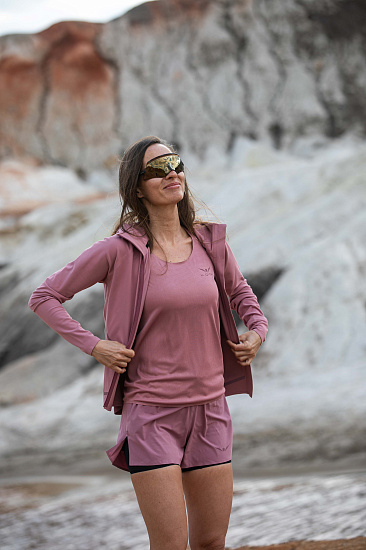 Шорты женские UGLOW Speed Aero 5 Elevate Nostalgia Rose - Фото 6 большая