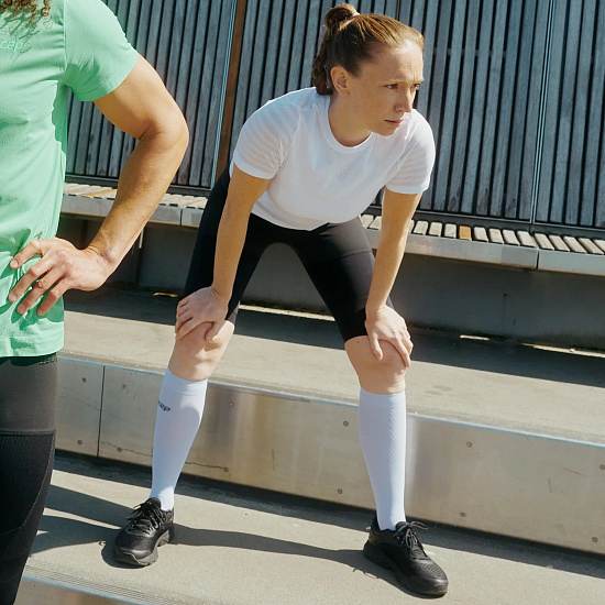 Шорты женские CEP CU41W Compression Black - Фото 10 большая