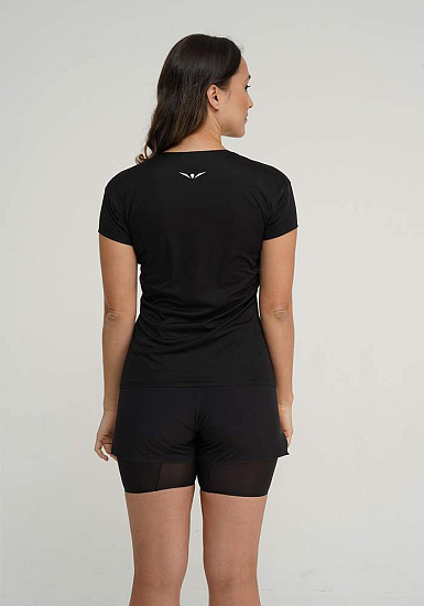 Футболка женская UGLOW Super Light Black - Фото 3 большая