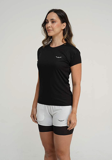 Футболка женская UGLOW Super Light Black - Фото 4 большая