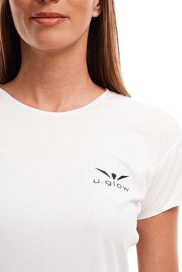 Футболка женская UGLOW Super Light Cloud Dancer - Фото 8 большая