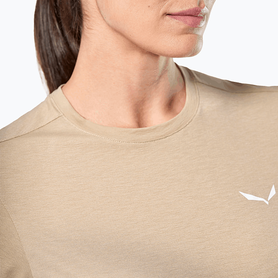 Футболка женская Salewa Puez Dry Quicksand - Фото 6 большая