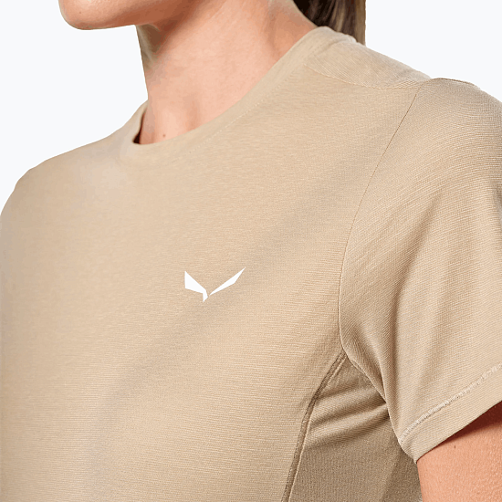 Футболка женская Salewa Puez Dry Quicksand - Фото 7 большая