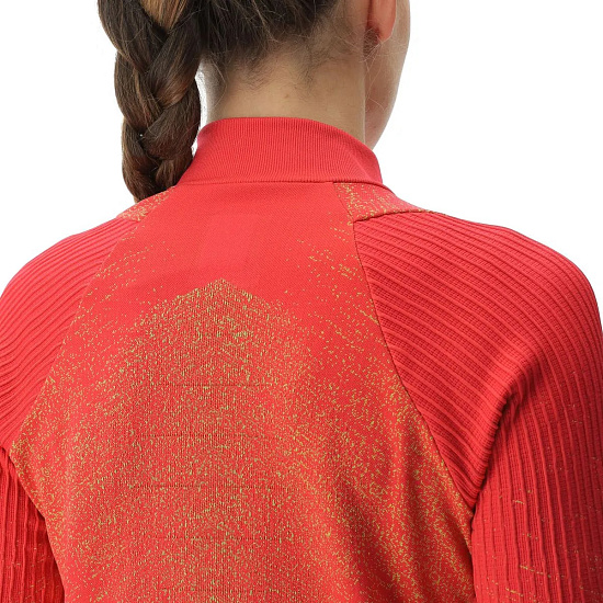 Лонгслив женский UYN Running Exceleration Zip Up Rose/Sunny - Фото 6 большая