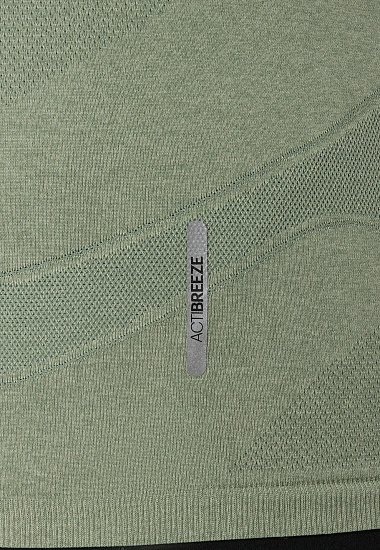 Футболка женская ASICS Road Seamless Monument Blue/Whisper Green - Фото 5 большая