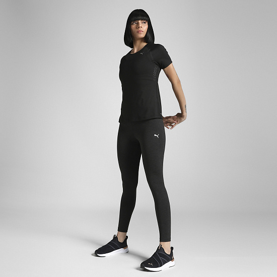 Футболка женская Puma Everyday Cloudspun Black - Фото 7 большая