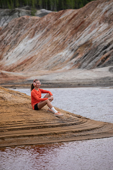 Лонгслив женский UGLOW Micro RS Tigerlily - Фото 3 большая