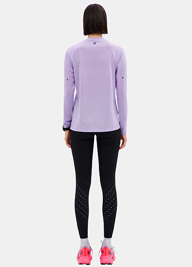 Лонгслив женский CEP CT81W Core Run 5.0 Lilac - Фото 7 большая