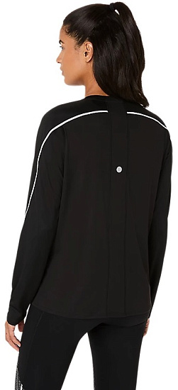 Лонгслив женский ASICS Road Lite-Show Top Performance Black - Фото 6 большая