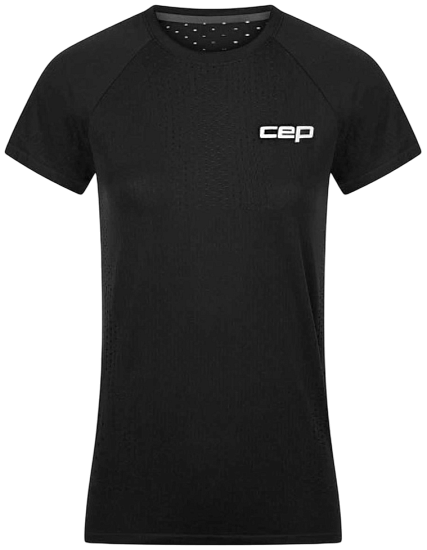 Футболка женская CEP C801W Black - Фото 1 большая