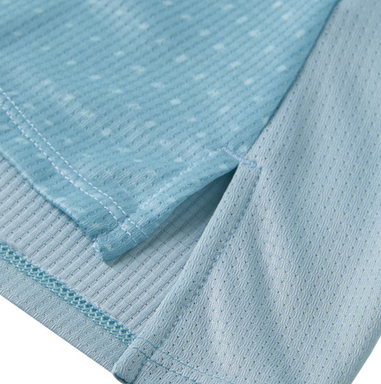 Футболка женская Mizuno DryAeroFlow Graphic Cloud Blue - Фото 4 большая