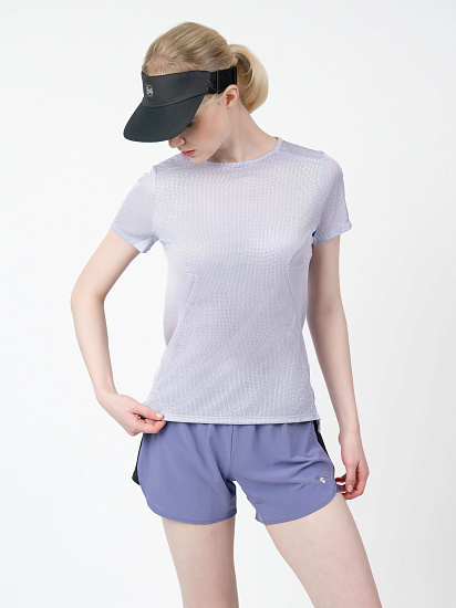 Футболка женская Mizuno DryAeroFlow Graphic Thistle - Фото 4 большая