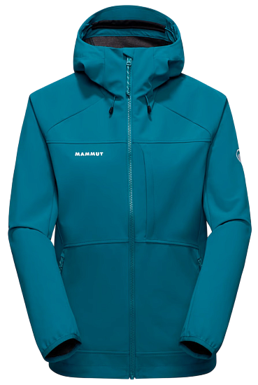 Куртка женская Mammut Ultimate Comfort So Hd Deep Teal - Фото 1 большая