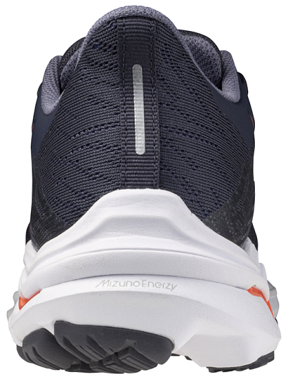 Кроссовки женские Mizuno Wave Equate 9 Odyssey Gray/Striking Coral/Black - Фото 6 большая