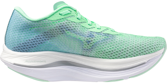 Кроссовки женские Mizuno Wave Rebellion Flash 2 Neo Mint/White/Ether - Фото 2 большая