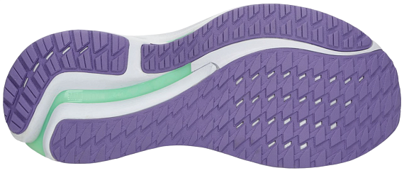 Кроссовки женские Mizuno Wave Inspire 21 Tradewinds/White/Neo Mint - Фото 2 большая