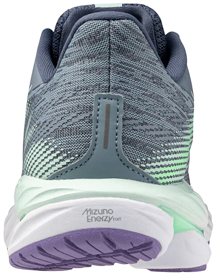 Кроссовки женские Mizuno Wave Inspire 21 Tradewinds/White/Neo Mint - Фото 4 большая