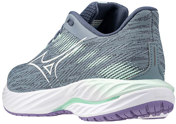 Кроссовки женские Mizuno Wave Inspire 21 Tradewinds/White/Neo Mint - Фото 6 большая