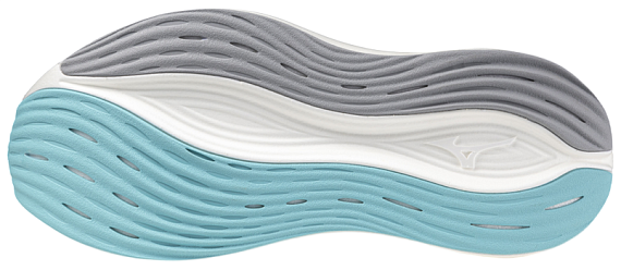 Кроссовки женские Mizuno Neo Zen Black/White/Blue Radiance - Фото 2 большая