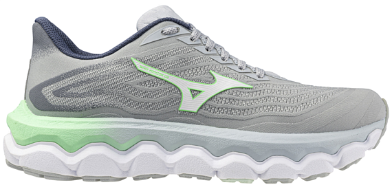 Кроссовки женские Mizuno Wave Horizon 8 Pearl Blue/White/Hint of Mint - Фото 1 большая