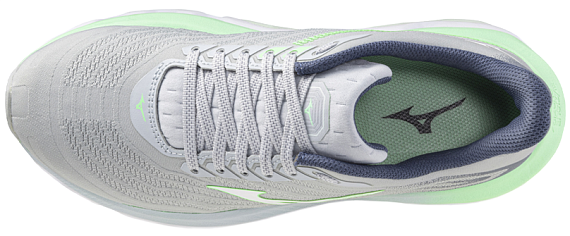 Кроссовки женские Mizuno Wave Horizon 8 Pearl Blue/White/Hint of Mint - Фото 3 большая