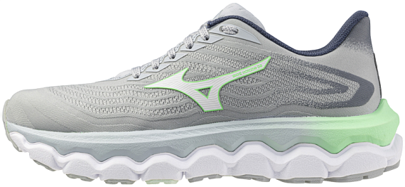 Кроссовки женские Mizuno Wave Horizon 8 Pearl Blue/White/Hint of Mint - Фото 6 большая