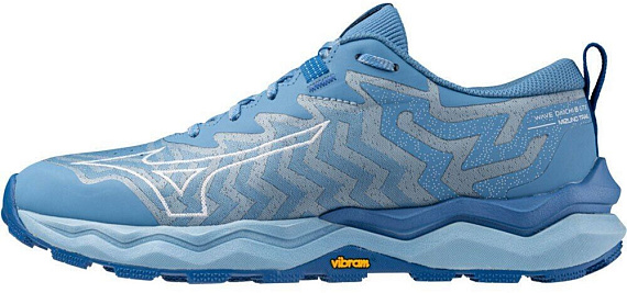 Кроссовки женские Mizuno Wave Daichi 8 Gtx Glacier Lake/White/Classic Blu - Фото 4 большая