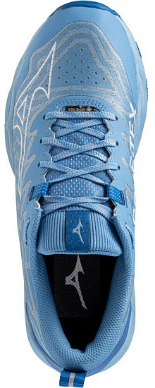 Кроссовки женские Mizuno Wave Daichi 8 Gtx Glacier Lake/White/Classic Blu - Фото 5 большая