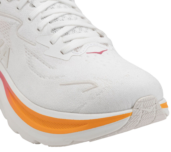 Кроссовки женские Hoka Clifton 10 White/Electric Rose - Фото 7 большая