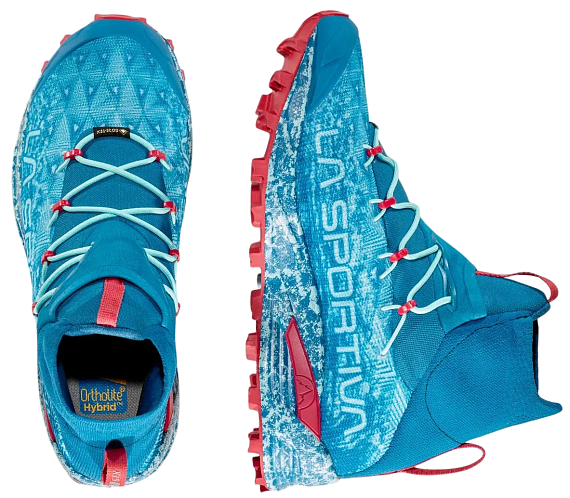 Кроссовки женские La Sportiva Uragano Gtx Crystal/Cerise - Фото 6 большая