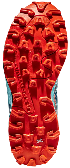 Кроссовки женские La Sportiva Mutant Storm Blue/Cherry Tomato - Фото 7 большая