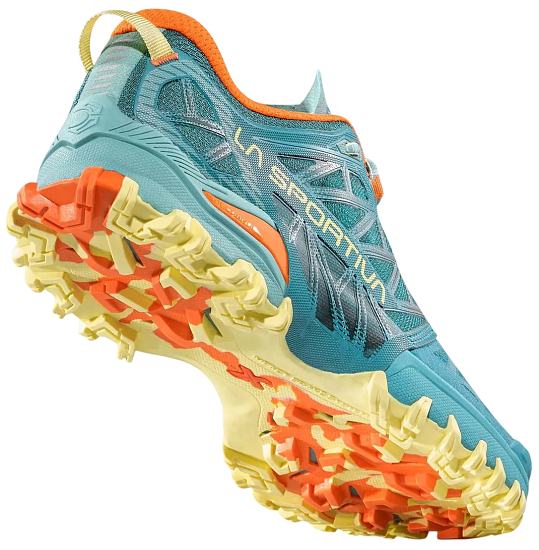 Кроссовки женские La Sportiva Bushido III Everglade/Zest - Фото 3 большая