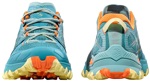 Кроссовки женские La Sportiva Bushido III Everglade/Zest - Фото 4 большая