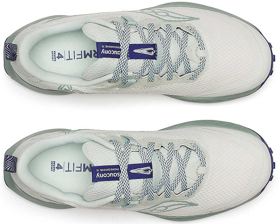 Кроссовки женские Saucony Peregrine 15 Gtx Quartz/Mist - Фото 3 большая